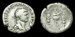 DOMITIAN AR Cistophoric Tetradrachm