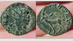 GALLIENUS Antoninianus, RIC 179, Stag