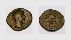 LUCIUS VERUS, Denarius, RIC 586, Fortuna