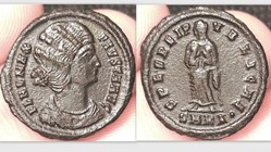 FAUSTA AE3, RIC 40, Spes