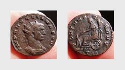AURELIAN Antoninianus RIC 128, Fortuna