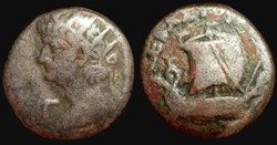 NERO AR Billon Tetradrachm