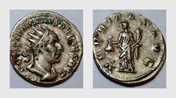 TRAJAN DECIUS Antoninianus, RIC 28b, Uberitas