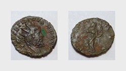 TETRICUS I Antoninianus RIC 100, Pax