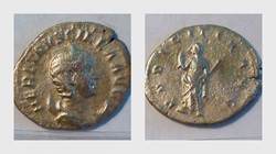 HERENNIA ETRUSCILLA Antoninianus, RIC 58b (Trajan Decius), Pudicitia