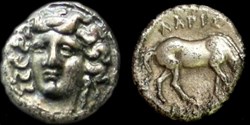 THESSALY, LARISSA AR Trihemiobol