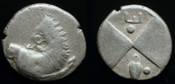 THRACE AR Hemidrachm
