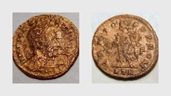 MAXIMINUS II AE Follis RIC VI Trier 851a,
