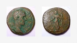 MACRINUS AE 26, of Nikopolis, Nemesis
