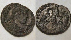 VALENTINIAN I AE3, RIC 14a, Gloria Romanorvm