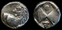 THRACE AR Hemidrachm