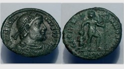 VALENTINIAN I AE3, RIC 5a, Gloria Romanorvm