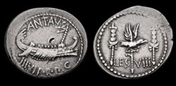 MARCUS ANTONIUS AR Denarius