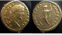 CARACALLA Denarius RIC 83, Mars