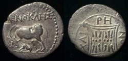 APOLLONIA, ILLYRIA AR Drachm