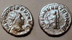 PHILIP I Antoninianus, RIC 65, Roma