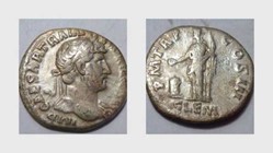 HADRIAN Denarius, RIC 117, Clementia