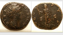 FAUSTINA I AE As, RIC 1171, Ceres