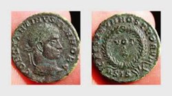 CONSTANTINE II AE3 RIC VII 182,G, Vota