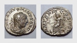ELAGABALUS Denarius RIC 27, Jupiter