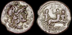 M. AURELIUS COTTA AR Denarius