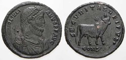 JULIAN II Majorina, RIC VIII 164, Apis Bull