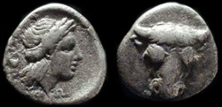 PHOKIS, FEDERAL COINAGE AR Triobol