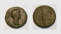 MARCUS AURELIUS Sestertius, RIC 1232, Juventas