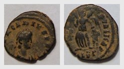 ARCADIUS AE4 RIC IX 20c(1), Victory