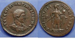 Constantine II AE3 Follis RIC VII 173, Prince
