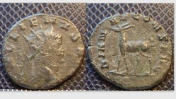GALLIENUS Antoninianus, RIC 181, Antelope