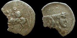 GELA, SICILY AR Litra
