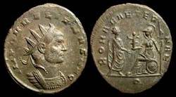 AURELIAN Pre-reform Antoninianus (AE20)