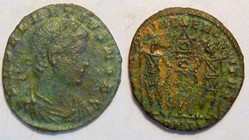 DELMATIUS AE Follis, RIC 153, Gloria Exercitvs