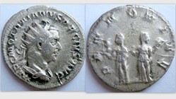 TRAJAN DECIUS Antoninianus, RIC-IV_iii,21b, Genius