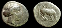 THESSALY, LARISSA AR Trihemiobol