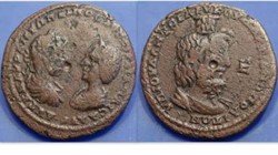Elagabalus 5 Assaria Varbanov 1648 var, Serapis