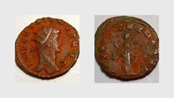 GALLIENUS Antoninianus, RIC 256v, Pax