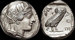 ATTICA ATHENS AR Tetradrachm
