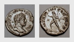 ELAGABALUS Denarius RIC 40b, Sol