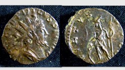TETRICUS I Antoninianus RIC 148, Virtus