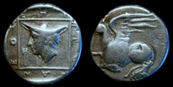 THRACE, ABDERA Tetrobol