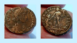 VALENTINIAN II AE2, RIC 30b.2, Reparatio Reipvb