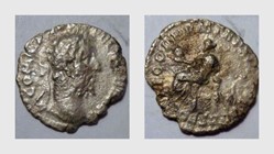COMMODUS Denarius RIC 131, Fortuna