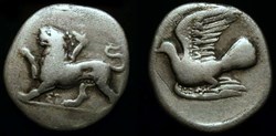 SIKYONIA SIKYON AR Hemidrachm