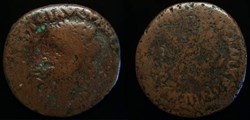 TIBERIUS AE As