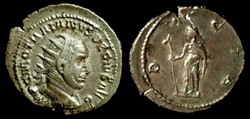 TRAJAN DECIUS AR Antoninianus