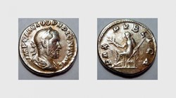 PUPIENUS Denarius, RIC 4, Pax