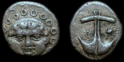 APOLLONIA PONTICA AR Drachm