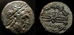 TRALLES, LYDIA CITY COINAGE AE18